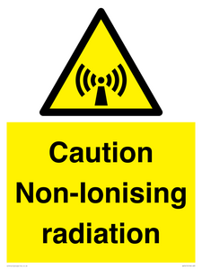 Caution Non-Ionising radiation